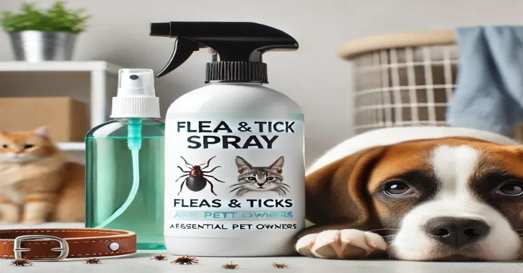 flea and tick spray