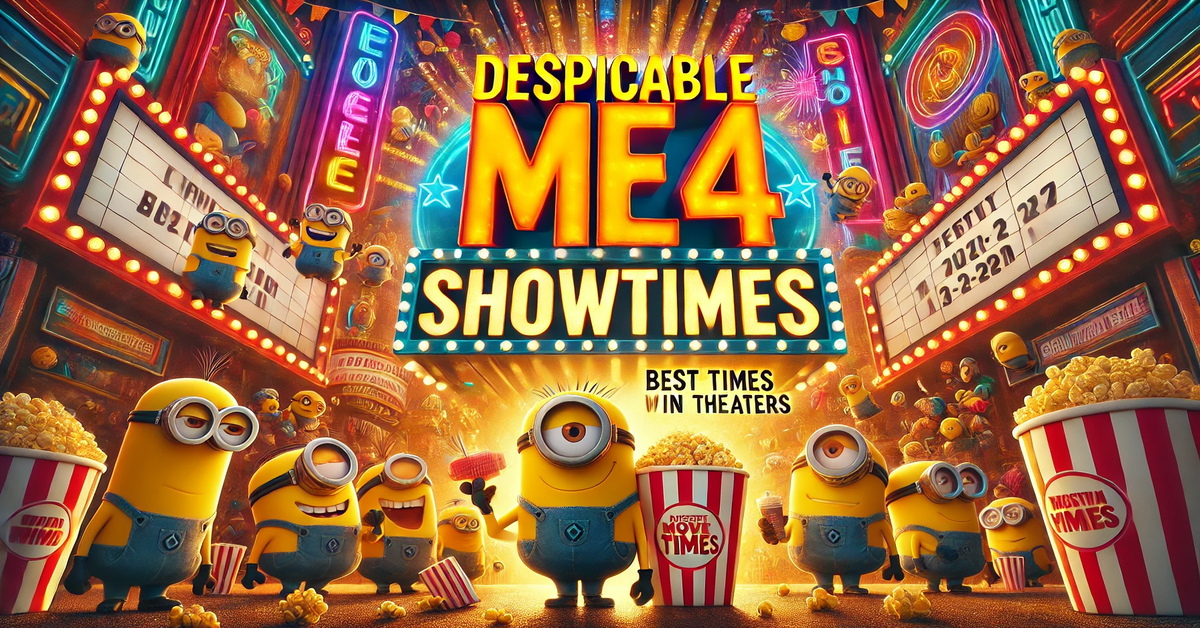 Despicable Me 4 Showtimes