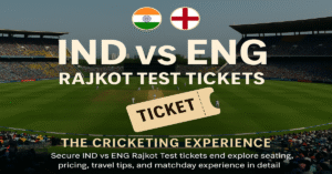 IND vs ENG Rajkot Test Tickets