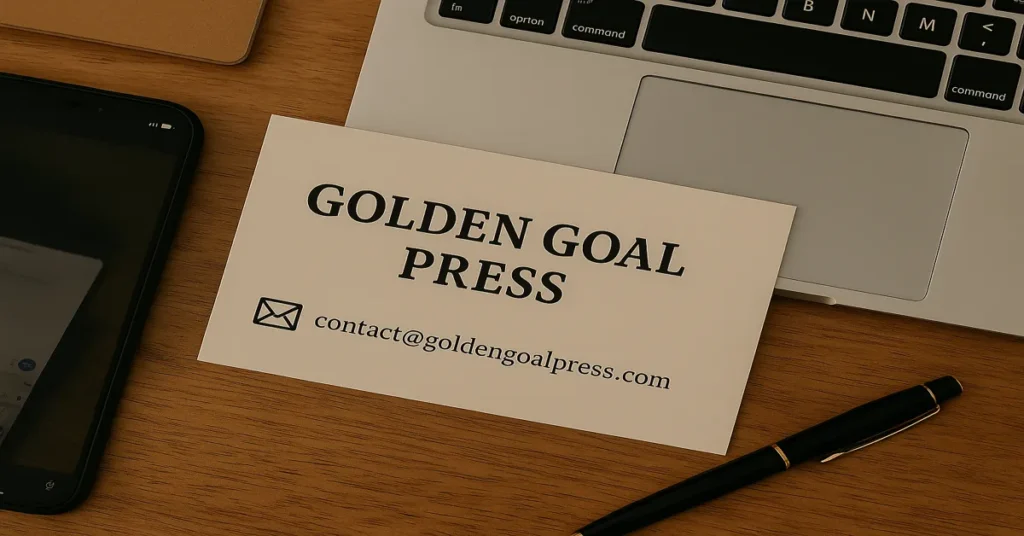 Contact GoldenGoalPress