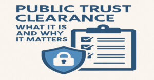 Public Trust Clearance